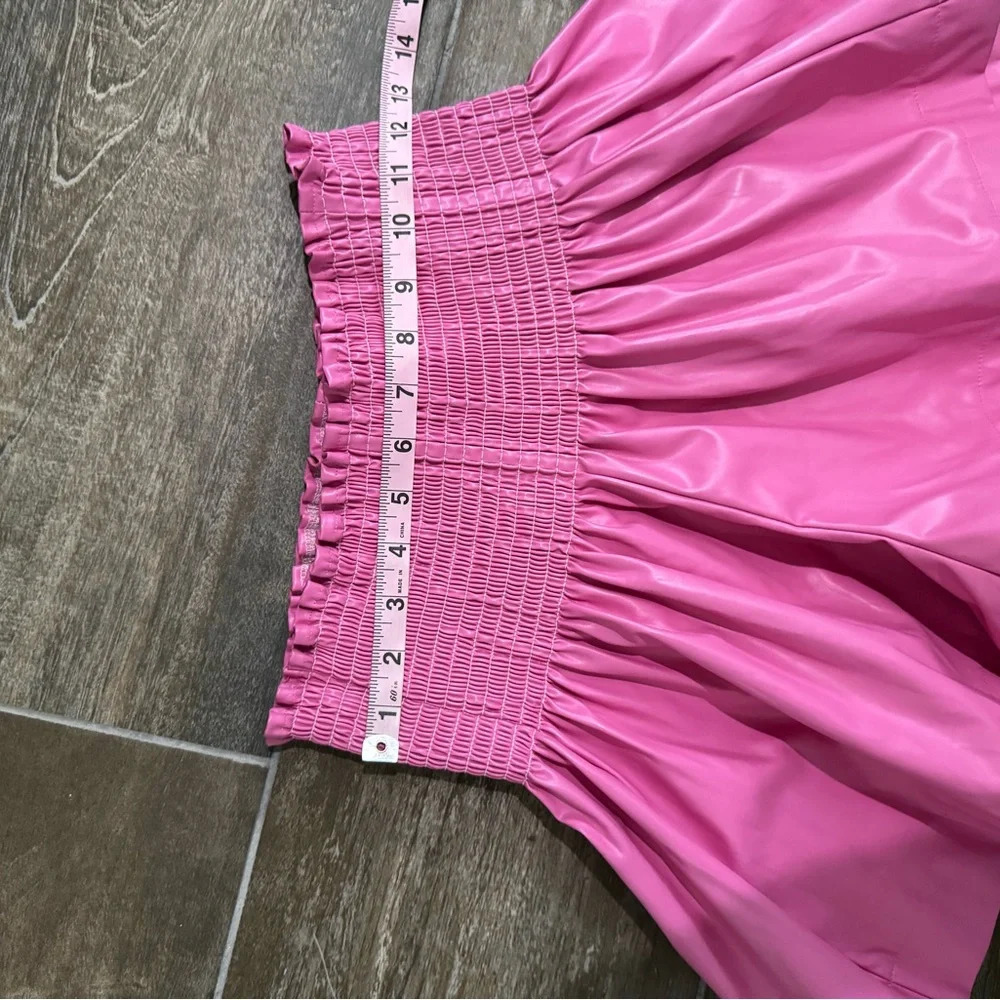 QUEEN OF SPARKLES Bubblegum Pink Smocked Skirt - Picture 7 of 10